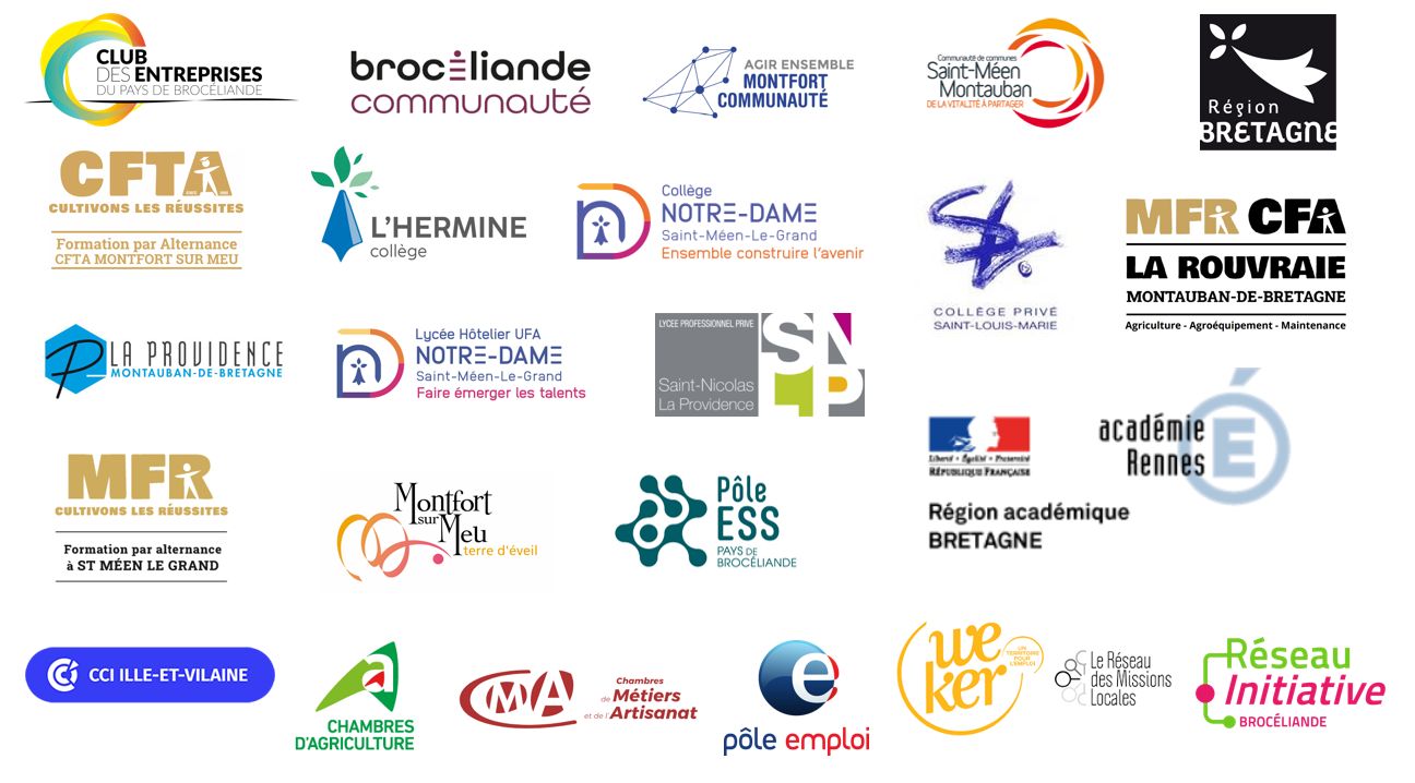 Rencontre des métiers en Brocéliande, un évènement multi partenarial